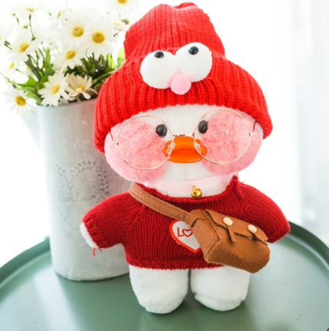 Internet Darling: Lalafanfan Cafe Mimi Hyaluronic Acid Duck Plush Doll (Safe, Soft, Collectible).