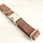 Brown Plaid Dog Ring, Polyester Pet Collar with Classic Checkered Design