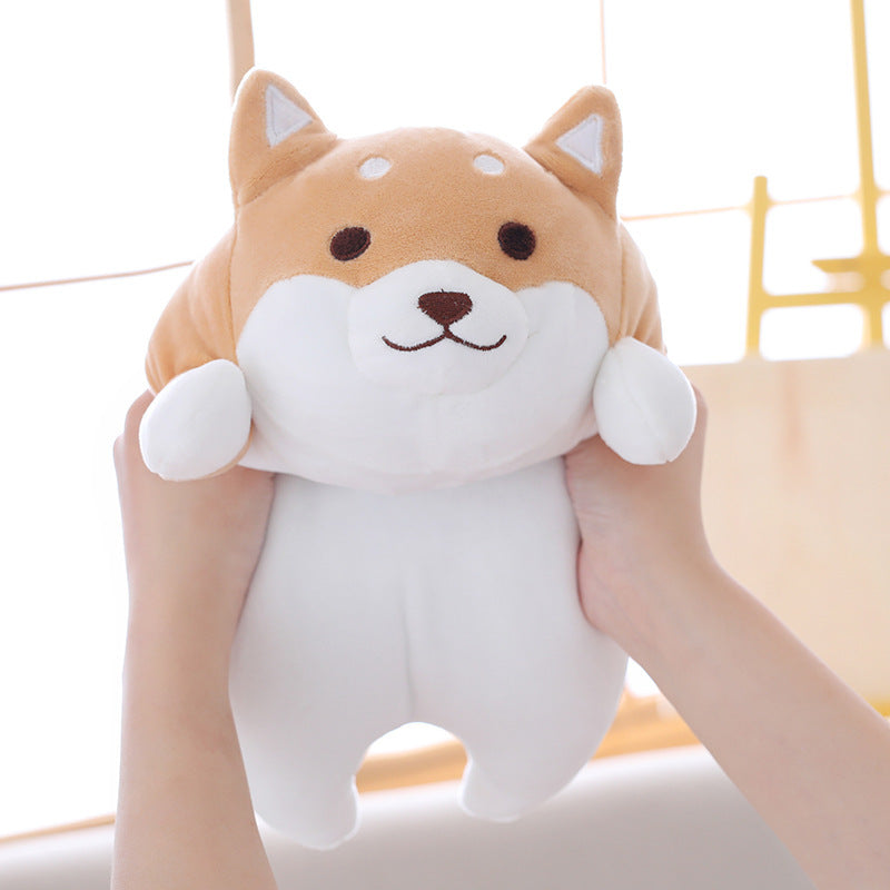 Maximum Squish: Soft Fat Chai Shiba Inu Dog Plush Pillow ($\mathbf{35}$ or $\mathbf{55\text{cm}}$).