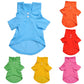 Pet Clothes, Solid Color Dog Polo Shirt with Lapel | Casual Puppy Cotton T-Shirt