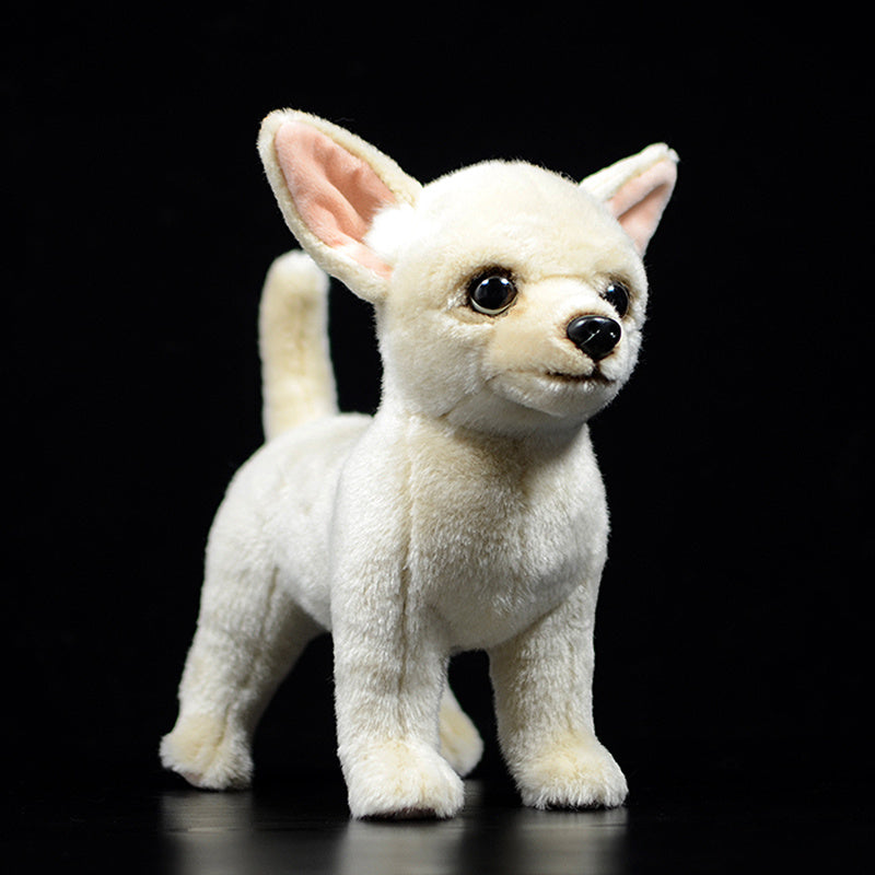 Lifelike Cuddles: Simulation Dog Plush Toy Doll ($\mathbf{26\text{cm}}$ Length).