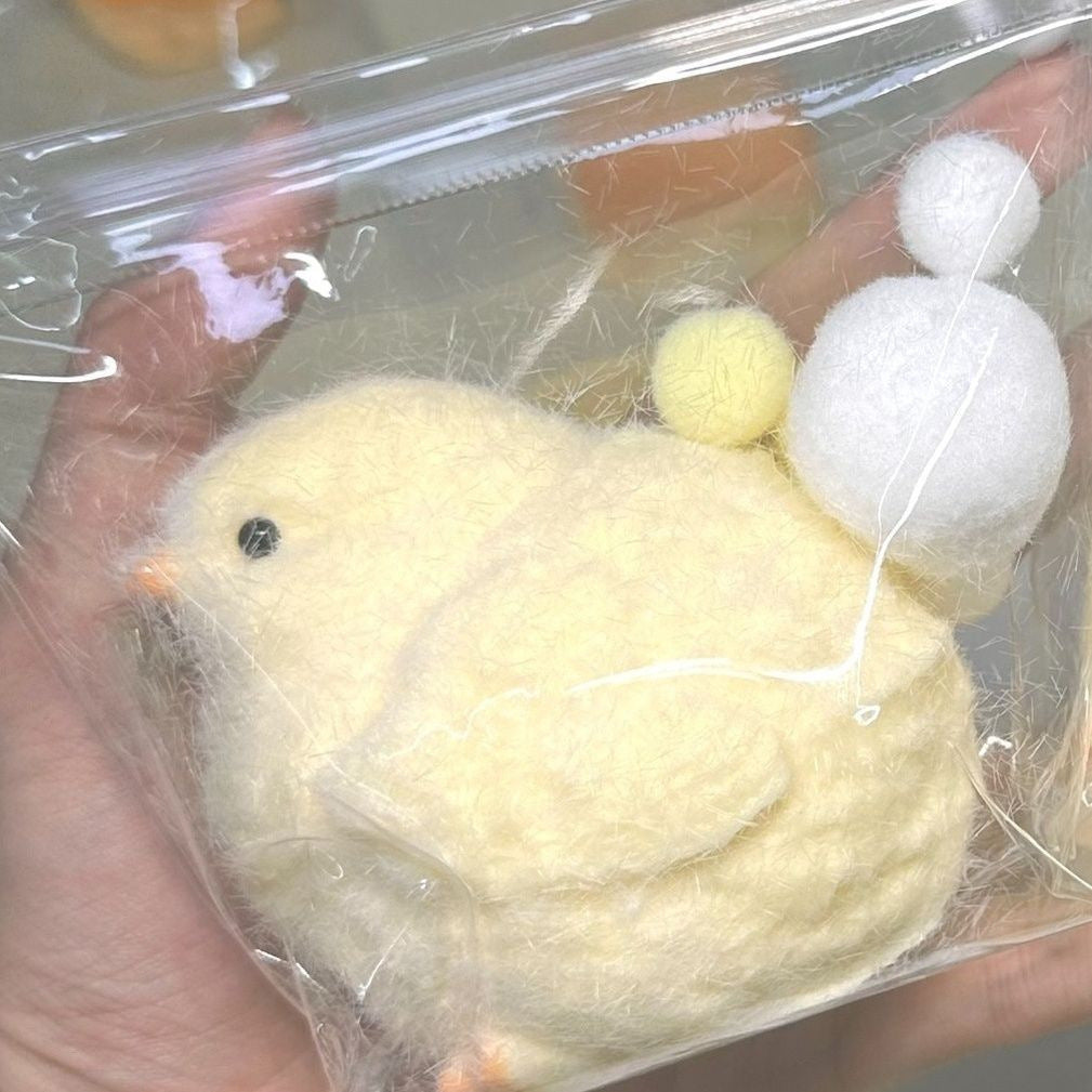 Cute Little Chicken Silicone Vent Squeezing Toy – Soft TPR Stress Relief Squishy