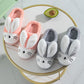 Bunny Fleece Soft Bottom Furry Slippers, Cozy Plush Indoor Footwear
