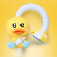 Bath Time Blast: Explosive Little Yellow Duck Baby Water Toy Assortment (Plastic).