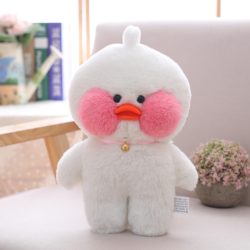 Cute PP Cotton Small Yellow Duck Plush Toy – 30cm Musical Sound Plush for Teens