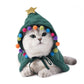 Cute Dog Cat Costume Christmas Cloak, Halloween Disguise Pet Transformation Outfit