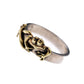 Timeless Love: Tanabata Frog Prince Simple Retro Hand-carved Couple Style Adjustable Ring.