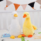 Fashion Personality Simulation Little Yellow Duck Plush Doll – Soft 32cm Goose-Style Plush Toy