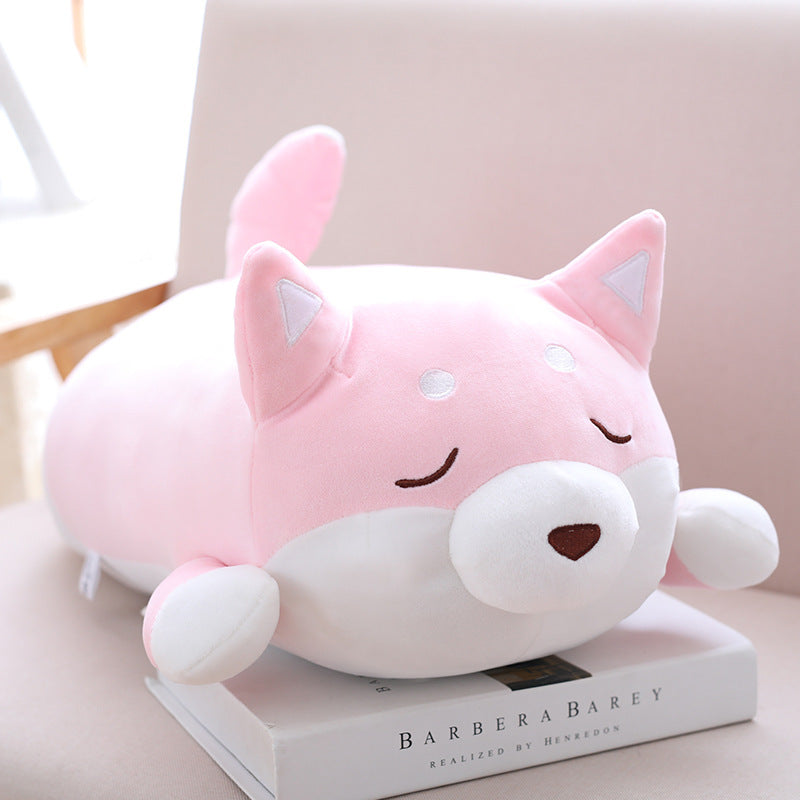 Maximum Squish: Soft Fat Chai Shiba Inu Dog Plush Pillow ($\mathbf{35}$ or $\mathbf{55\text{cm}}$).