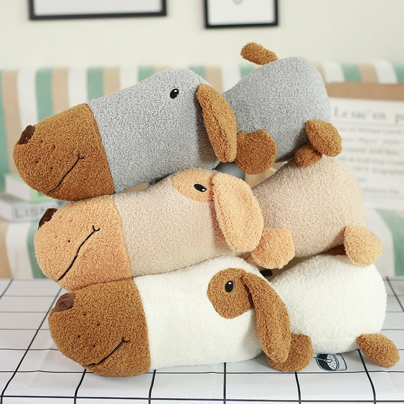 Restful Retreat: Dog Plush Doll Pillow (Soft $\mathbf{100\%}$ PP Cotton Filled).