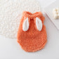 Cute Bunny Costume Vest, Fluffy Bunny-Ear Winter Vest for Pets (Autumn & Winter)
