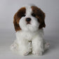 Cloud-Soft Cuddles: Plush Dog Doll (Short Down Plush, PP Cotton Filled).