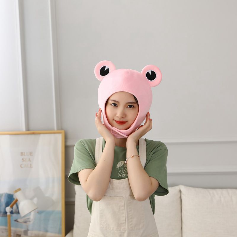 Showstopper Prop: New Big Ears Frog Headgear Hat for Performance and Photos.