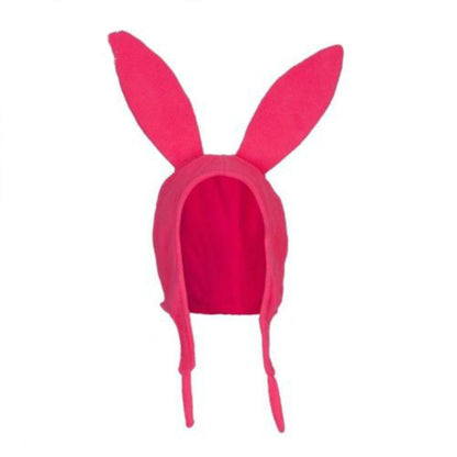 Cute Bunny Ear Hat, Soft Polyester Winter & Holiday Headwear