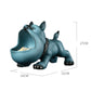 Personality French Bulldog Simulation Ornament, Modern Resin Storage Decoration
