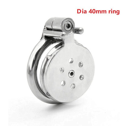 Metal Locking Containment Ring, Adjustable Manual Control Hardware Accessory (40–50mm)