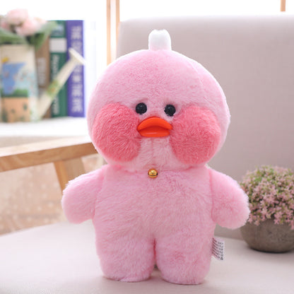 Cute PP Cotton Small Yellow Duck Plush Toy – 30cm Musical Sound Plush for Teens