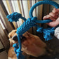 Tough Tug: Modern Dog Chew Toy with Cotton Rope for Molar Teeth Cleaning (Tear-Resistant, $\mathbf{50\text{cm}}$ Long).