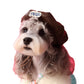 Pumpkin-Shaped Dog Photo Hat, Concave Design Leather Pet Accessory for Cute Photos & Outfits