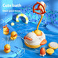 Electric Water Duck Shower Head – Baby Bath Rotating Spray Toy (3 Ducks Set)