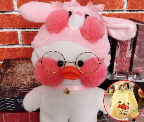 Internet Darling: Lalafanfan Cafe Mimi Hyaluronic Acid Duck Plush Doll (Safe, Soft, Collectible).