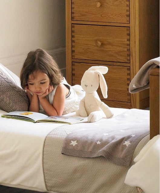 Irresistibly Cute: Beige Bunny Soft Plush Toy ($\mathbf{55\text{cm}}$, Baby/Kids Gift).