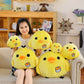 Small Yellow Chicken Plush Doll – Soft Short-Plush Stuffed Toy