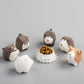 Dog Ceramic Small Ornament, Creative Cute Cartoon Desktop Decoration
