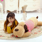 Giant Friend: Dog Short Plush Toy ($\mathbf{1.3}$–$\mathbf{1.5\text{m}}$ Height, Soft PP Cotton).