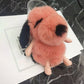 Rex Rabbit Fur Little Milk Dog Car Keychain