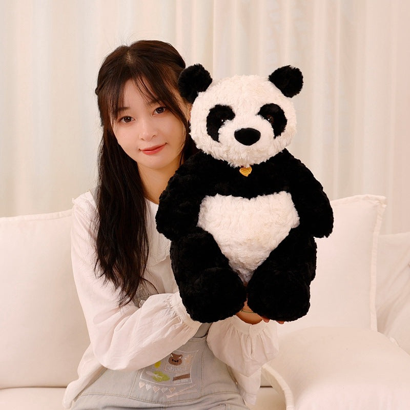 Best Friends Forever: Cute Animal Bunny & Panda Plush Toys ($\mathbf{30}$ or $\mathbf{45\text{cm}}$).