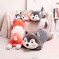 Life-Sized Cuddle: Realistic Husky Plush Dog Toy (Down Cotton, $\mathbf{50}$–$\mathbf{120\text{cm}}$ Tall).