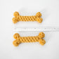 Tug and Chew: Durable Pet Dog Bone Knot Toy ($\mathbf{15\text{cm}}$ Cotton Rope).