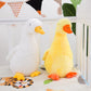 Fashion Personality Simulation Little Yellow Duck Plush Doll – Soft 32cm Goose-Style Plush Toy