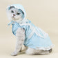 Pet Maid Outfit with Hat, Cute Spring & Summer Skirt Clothing for Cats & Dogs