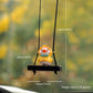 Dashboard Delight: Cute Little Yellow Duck Doll Automobile Hanging Ornament (Cartoon, Multi-Style).