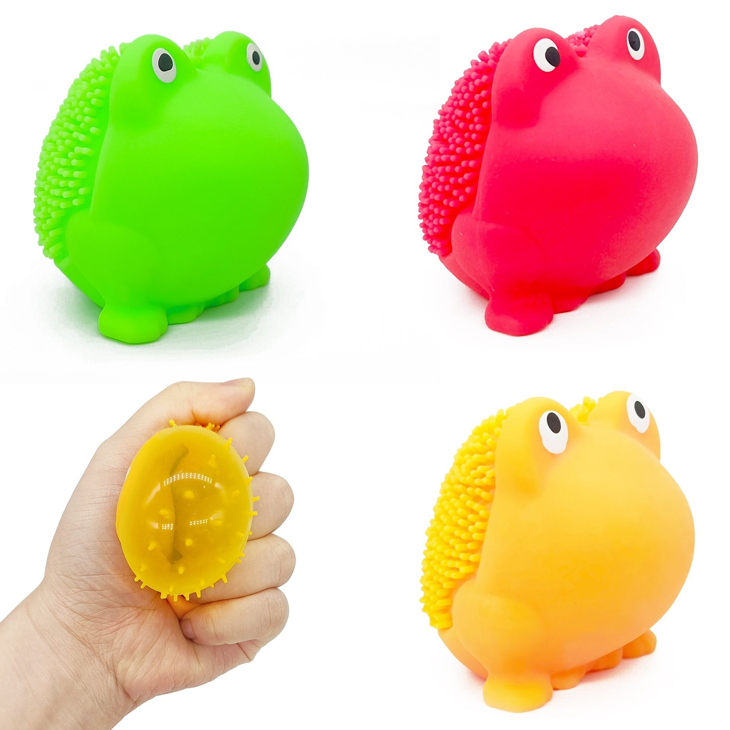 Stress Buster: Creative Pressure Relief TPR Vent Frog Squeezing Decompression Toy.