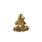 Ethnic Charm: Solid Brass Creative Frog Key Pendant and Desktop Tea Ornament.