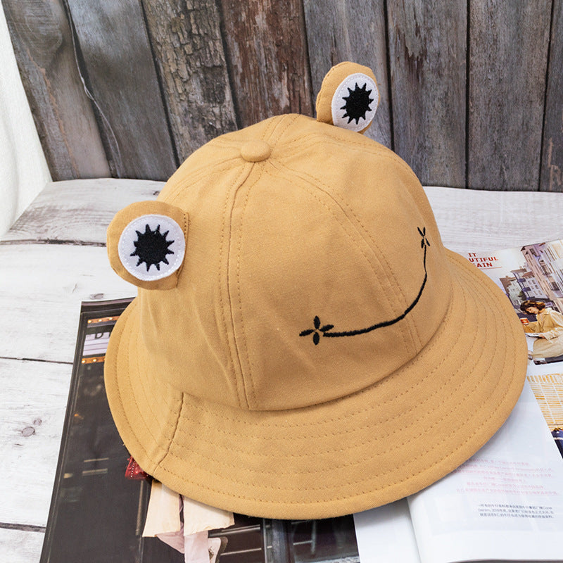 Sweet & Lovely: Women's Embroidered Cotton Fisherman Hat ($\mathbf{56-58\text{cm}}$).