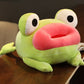 Big Mouth Frog Plush Toy Doll – Cute Soft Frog Plush in Multiple Sizes
