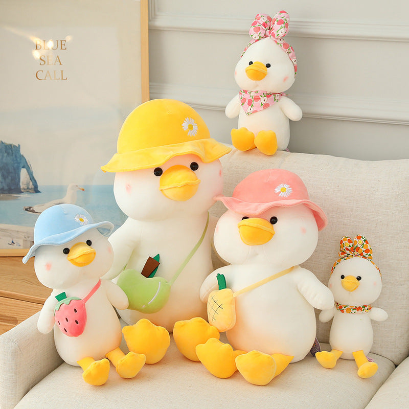 Supremely Cuddly: Little White Duck Plush Toy (Stretch Super Soft & Down Cotton).