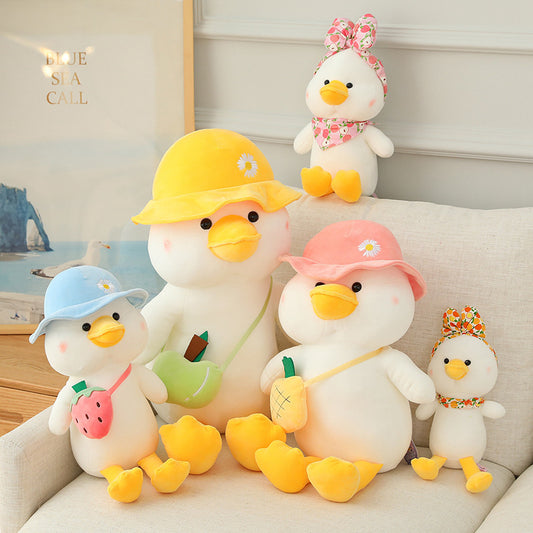 Supremely Cuddly: Little White Duck Plush Toy (Stretch Super Soft & Down Cotton).