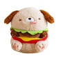 Fast Food Fun: Creative Hot Dog & Hamburger Dog Plush Doll/Pillow (Cotton, $\mathbf{23}$–$\mathbf{40\text{cm}}$).