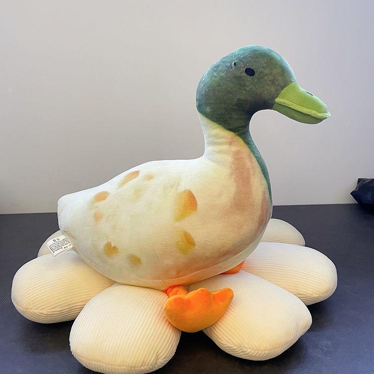 Watermelon Fruit Duck Stuffed Toy – Cute Plush Doll Throw Pillow (30 cm)