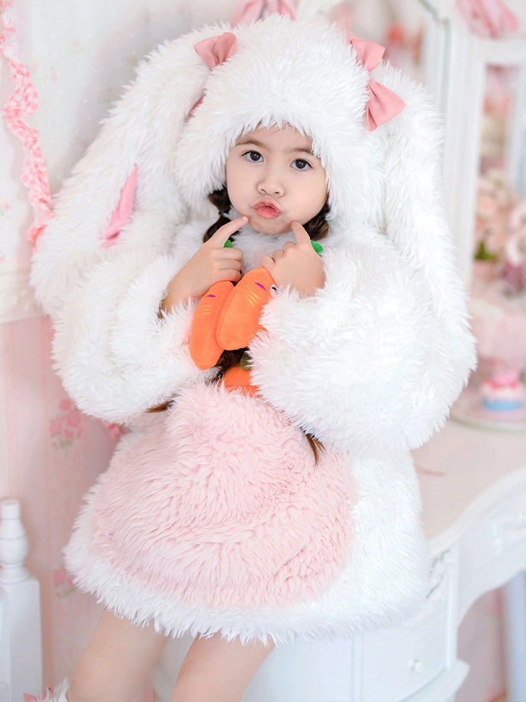 Easter Bunny Parent-Child Costume, Matching Family Jumpsuit for Easter Celebrations
