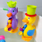 Fun in the Tub: Educational Duck Waterwheel Bath Toy for Babies.