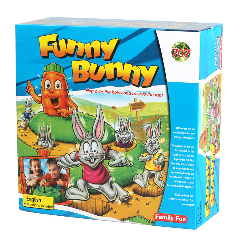 Children’s Bunny Trap Toy, ABS Plastic Rabbit-Themed Play Toy
