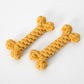 Tug and Chew: Durable Pet Dog Bone Knot Toy ($\mathbf{15\text{cm}}$ Cotton Rope).