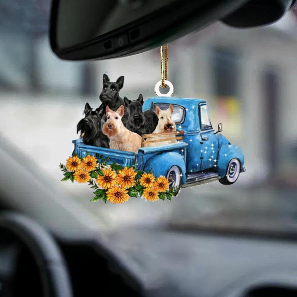 Sleeping Angel Dog Car Pendant, Cute Acrylic Hanging Ornament for Cars, Doors & Home Decoration