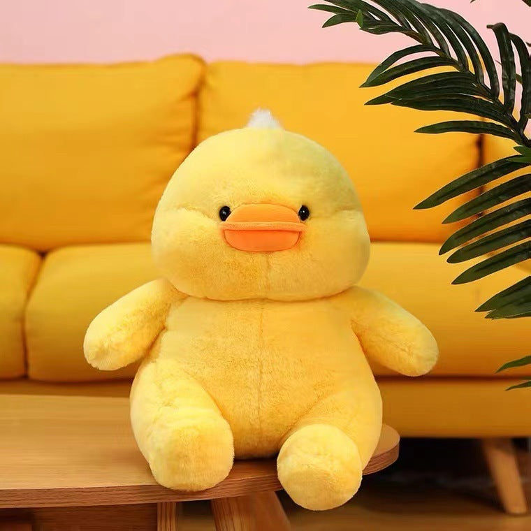 Fashionable Plush Toy – Little Yellow Duck Soft Stuffed Doll